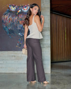 PANTALÓN BOTA RECTA TIRO ALTO REF 18261
