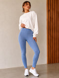 LEGGINS ACANALADO CELESTE