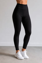 LEGGINS ACANALADO NEGRO