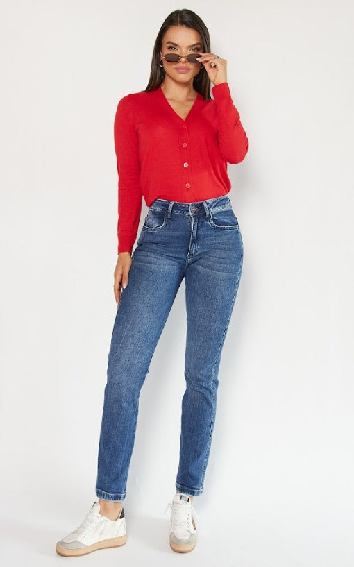 JEAN MOMFIT TIRO ALTO REF 18175