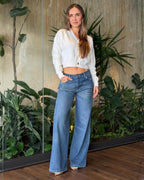 JEAN WIDE LEG TIRO ALTO REF. 18070-1